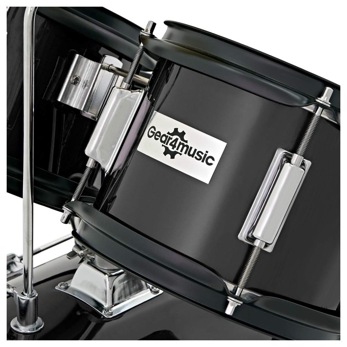 Batería Júnior de 5 Piezas de Gear4music Negra
