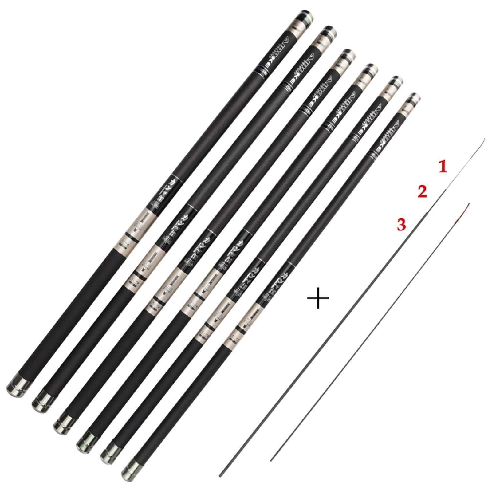 Karper Visserij Pole Power Hand Pole Hengel Ultra Hard Super Licht