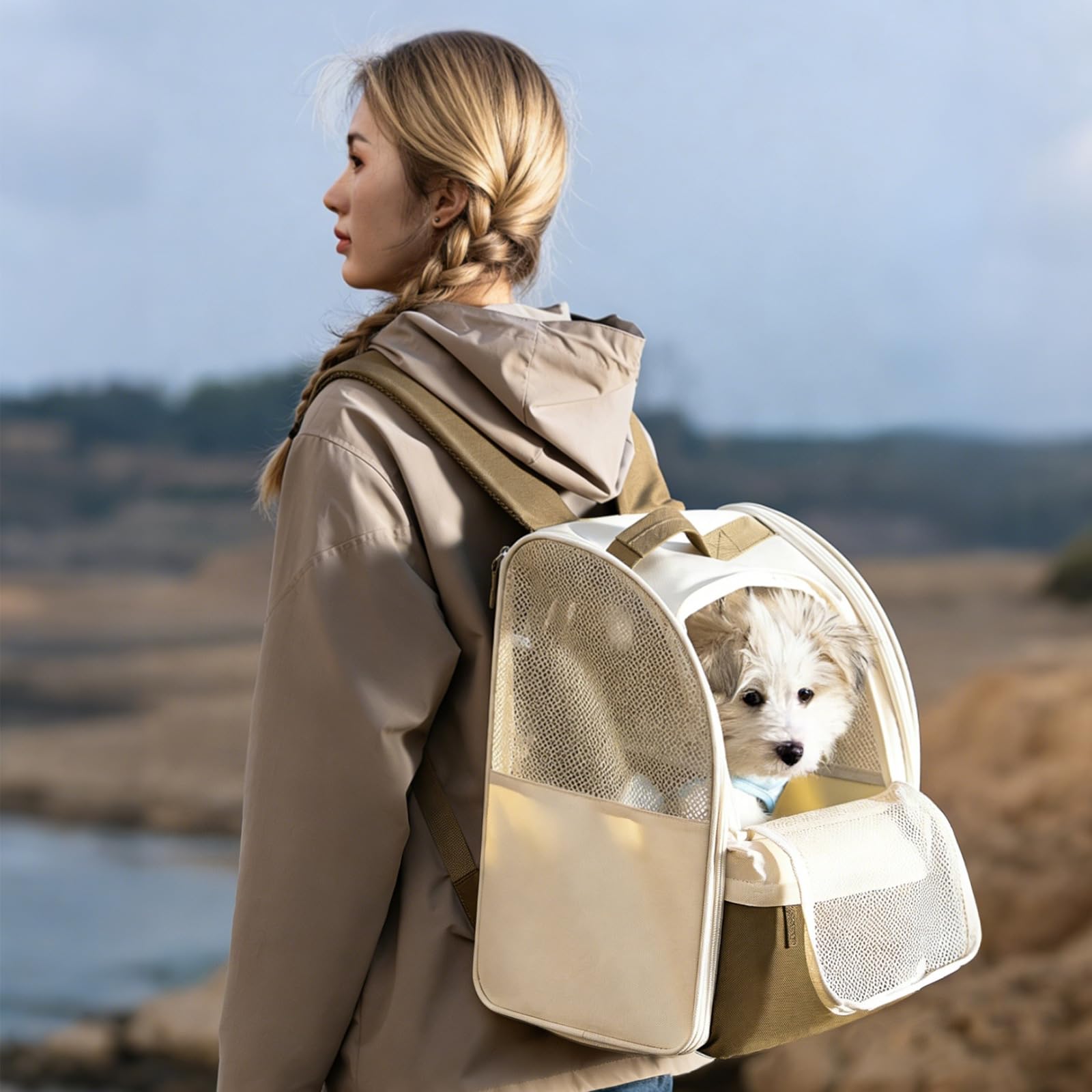 Katzen Rucksack, Katzenrucksack mit Fenster
