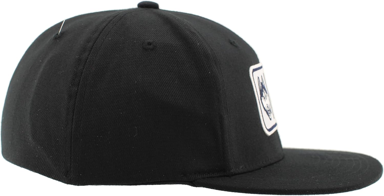 ZHATS Standard NCAA Officially Licensed Fitted Hat M15Z Defer Black, Medium - Image 7