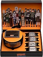 Vista 3 de Naruto Juego de diadema para cosplay con 4 platos de pueblo