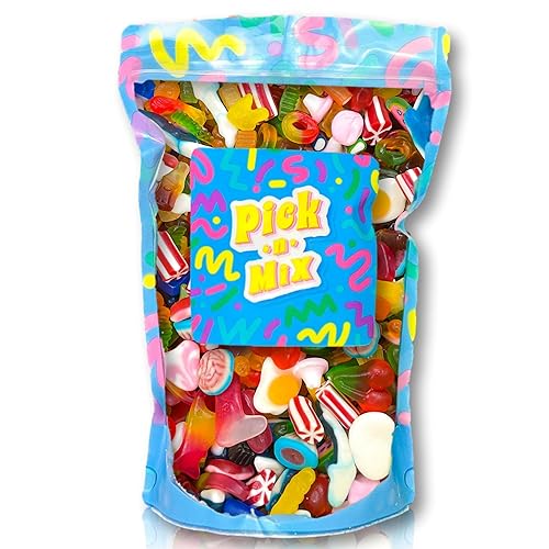 Pick & Mix Sweets – Non-Fizzy/Gummy Pick n Mix Candy Selection - 800g Pick and Mix Sweets