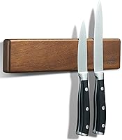 Vista 11 de ENOKING Soporte magnético para cuchillos para pared, potente soporte magnético para cuchillos de 10 pulgadas para refrigerador, tira magnética