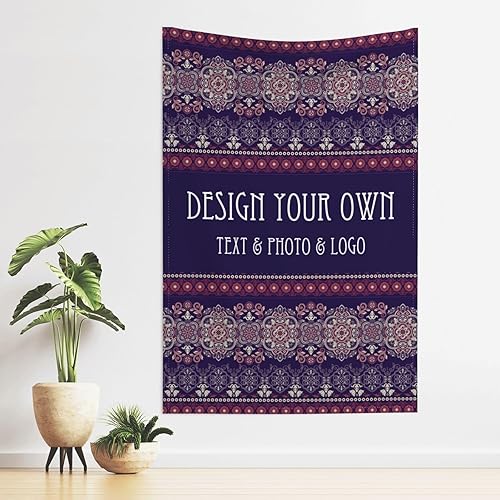 FAMILOVE Tapiz de pared personalizado, para colgar en la pared, bohemio, hippie, mandala tapiz para dormitorio, estético, regalos para hombres y