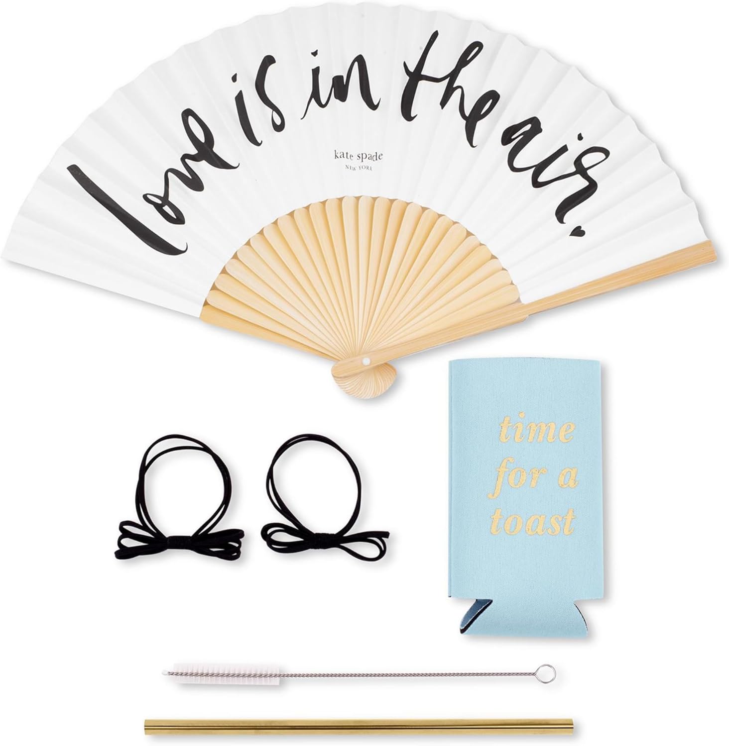 kate spade new york Emergency 7 Piece Set Bridal Kit Engagement and Wedding Bundle, Wedding Cake Toss