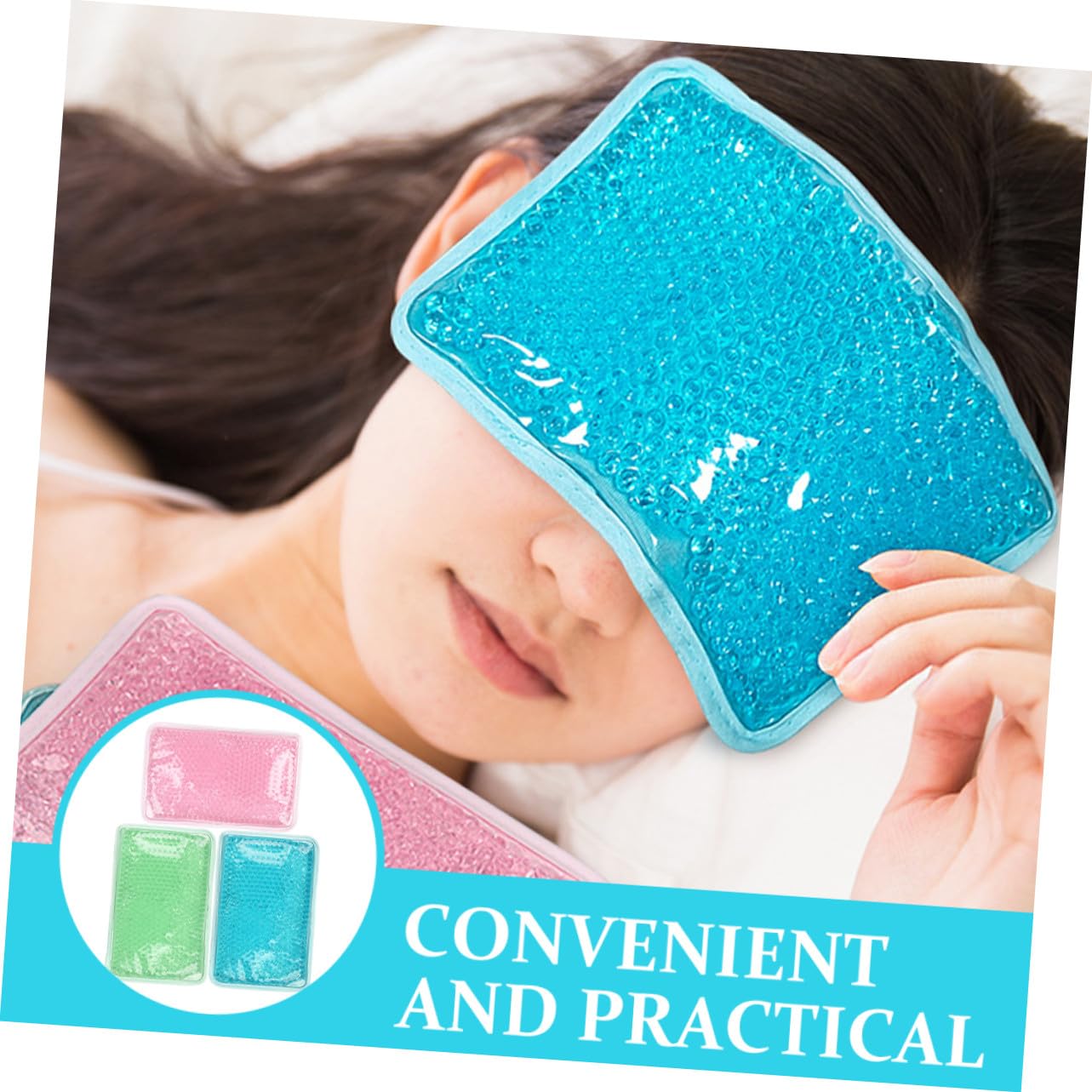 Impacco Gel Riutilizzabile 3 Pezzi in Pvc per Impacchi Freddi Schiena | Terapia a Freddo, Fascia Regolabile, Morbido e Confortevole, per Vita e Schiena, Uso Adulto