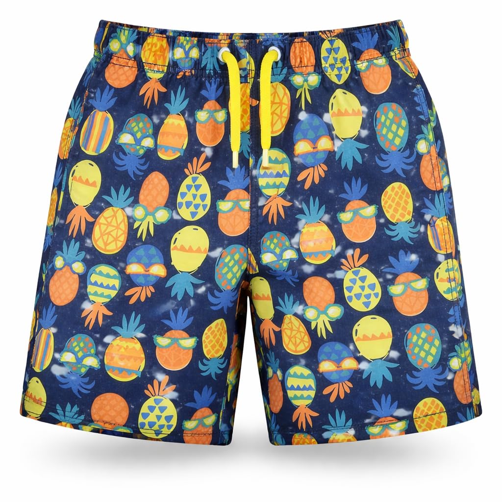 INGEAR Little Boys Quick Dry Beach Board Shorts Kids Swim Trunk Swimsuit Beach Shorts Swim Trunk for Boys