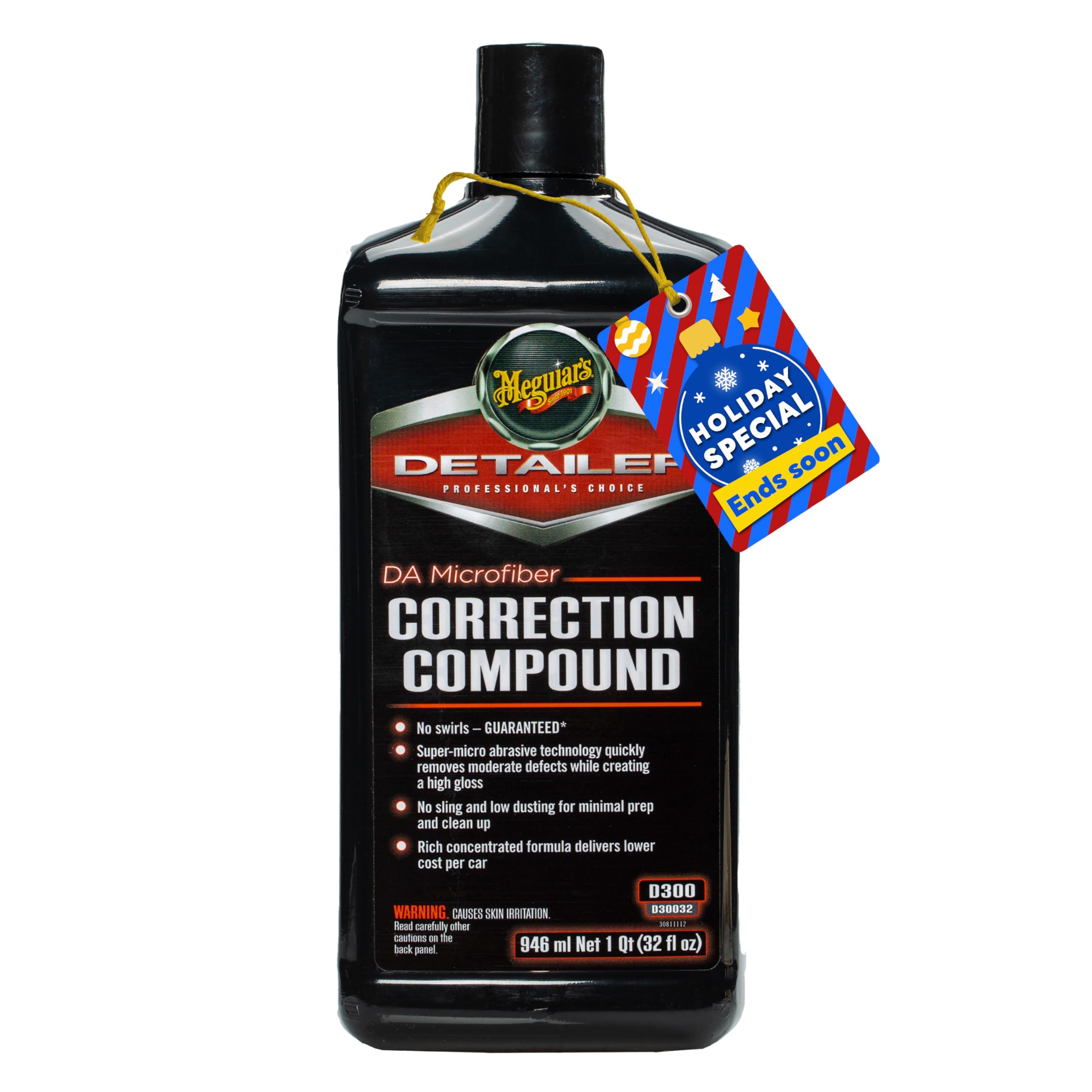 Meguiar's D30032 DA Microfiber Correction Compound - 32 oz.