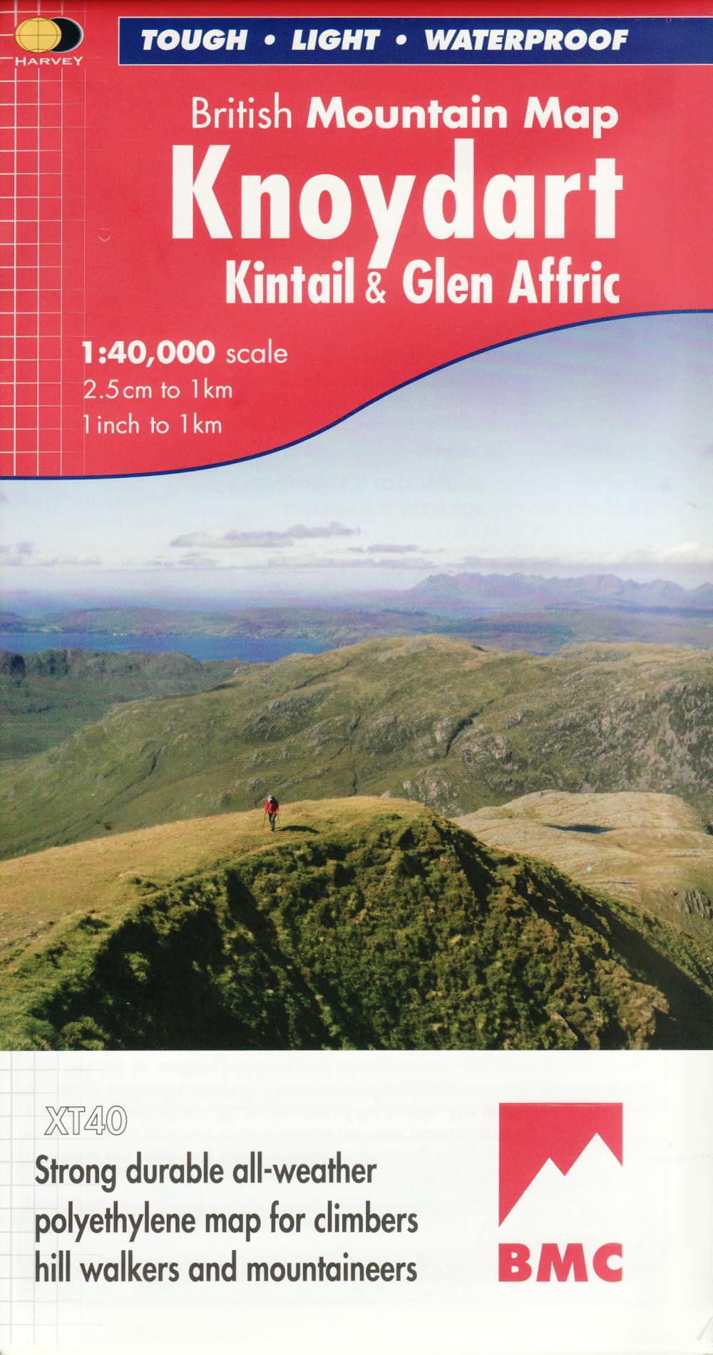 B&Q -  British Mountain MapKnoydartKintail & Glen