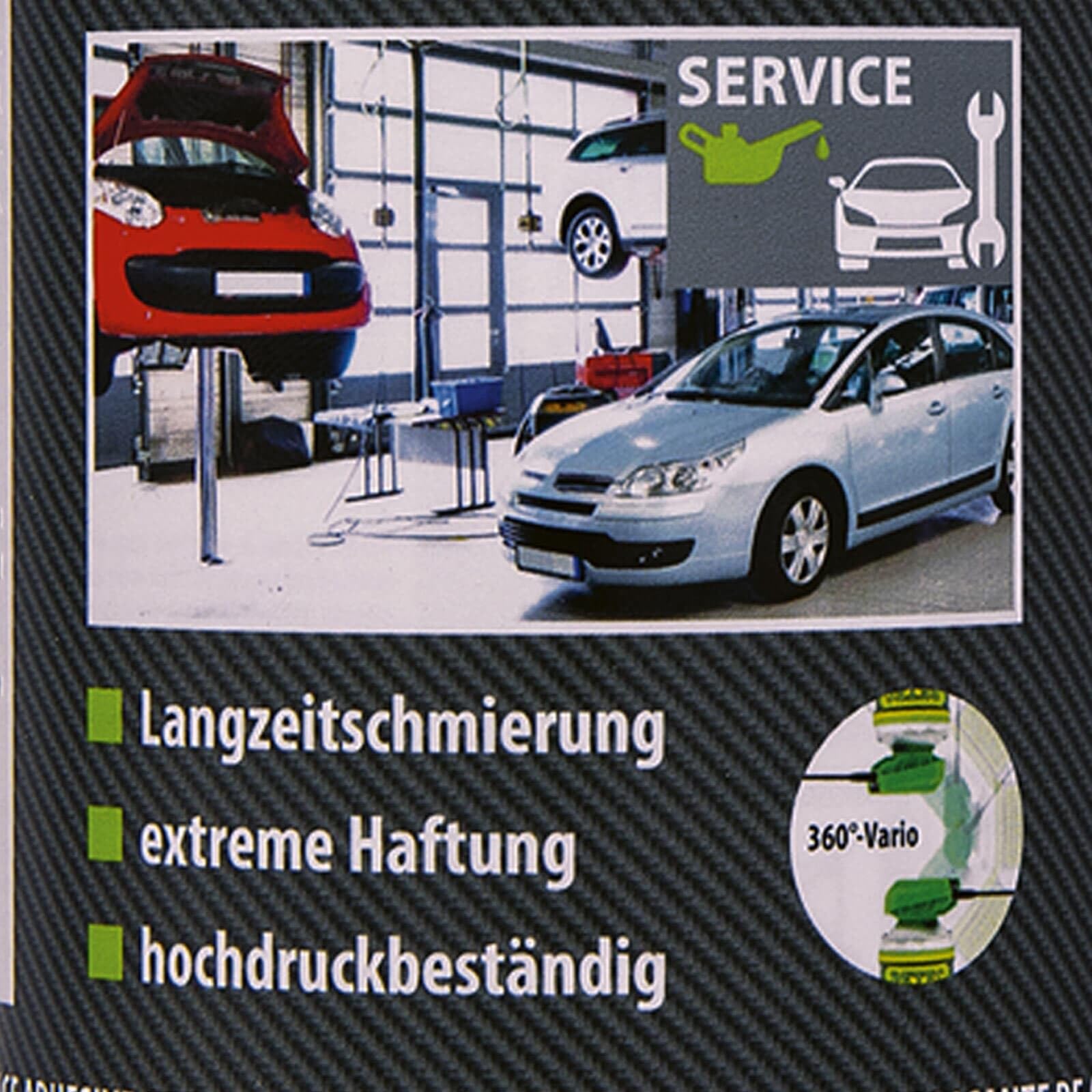 PETEC 6x 71550 Haftfett | 6x 71550 PETEC Service.haftschmier Spray, Transpa, Sprühfett