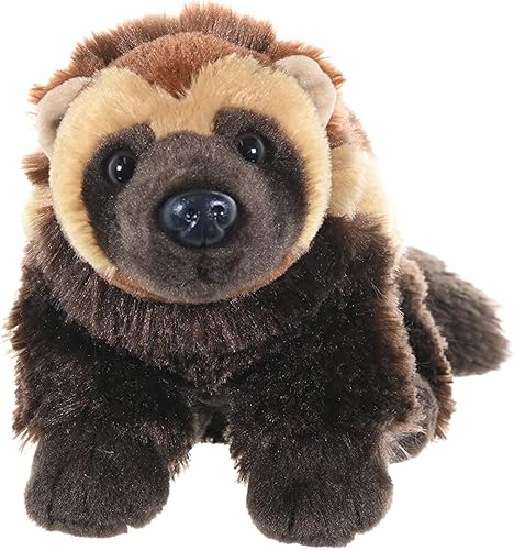 Miniatura 2 de Wild Republic Wolverine - Peluche de peluche, regalo para niños, 12 pulgadas, multicolor