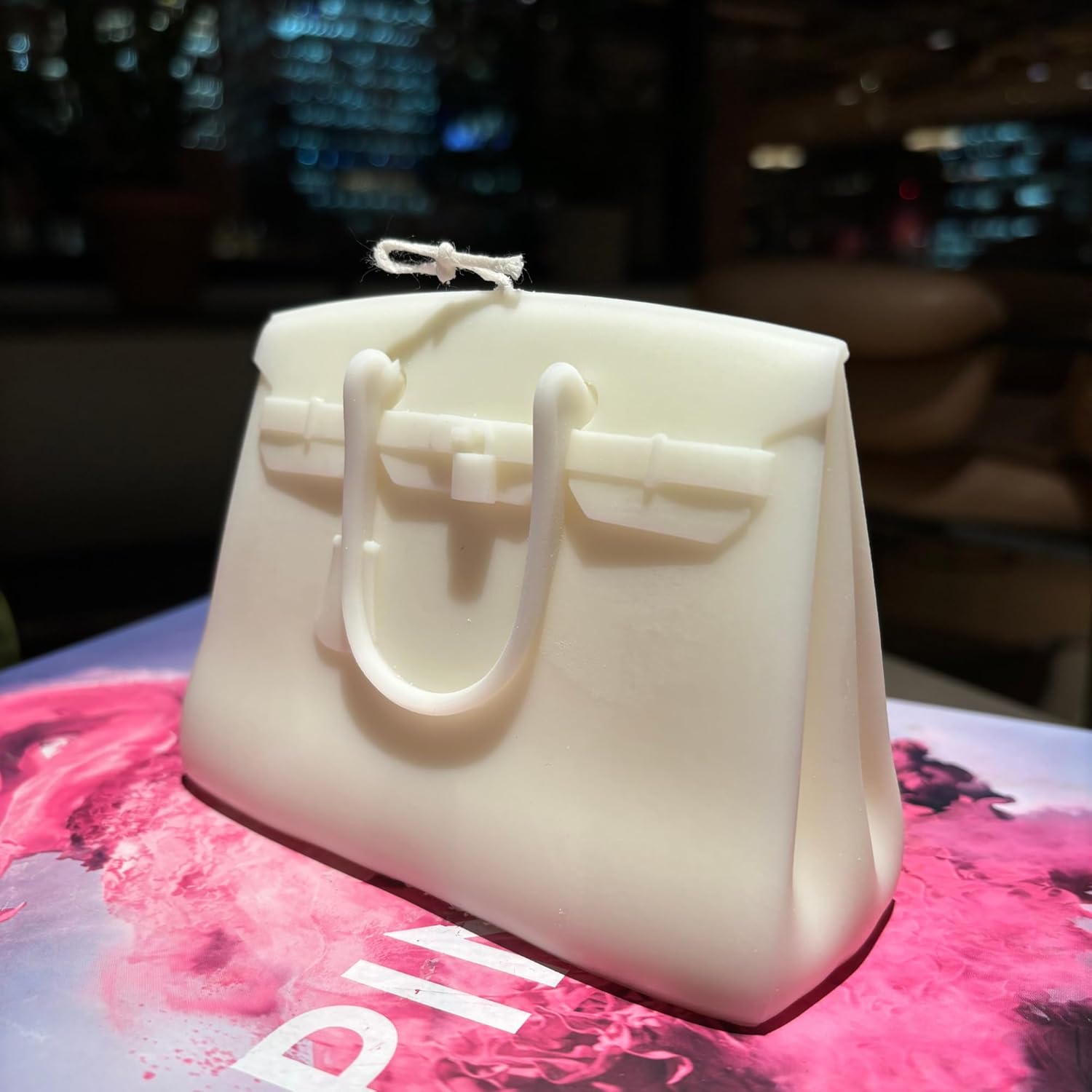 Handbag Candle with GiftBox - Air Wax - Luxury Gifts for Women - Elegant Home Decor Gift for Women - Easter Gifts for Girlfriend - Luxury Candles - Unique Gift for Teen Girl