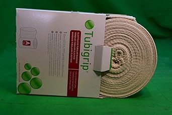 Molnlycke 1435 Tubigrip Multipurpose Tubular Bandage, Size A, 1.5" Width, Natural, 393.70" Length
