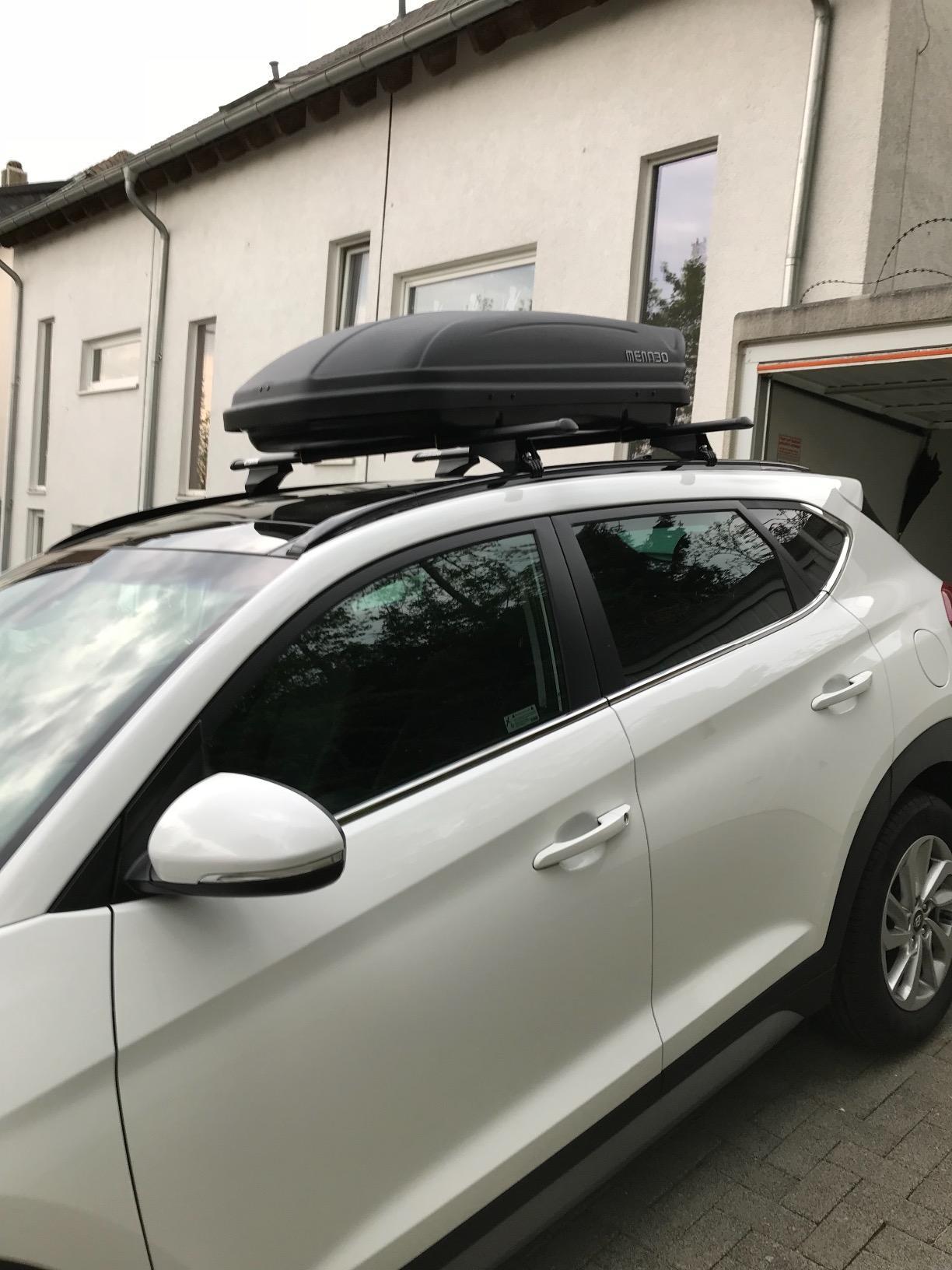 Dachbox schwarz matt VDP MAA320M günstiger Auto Dachkoffer 320 Liter ...
