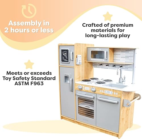Vista 25 de Juego de cocina KidKraft Uptown Espresso