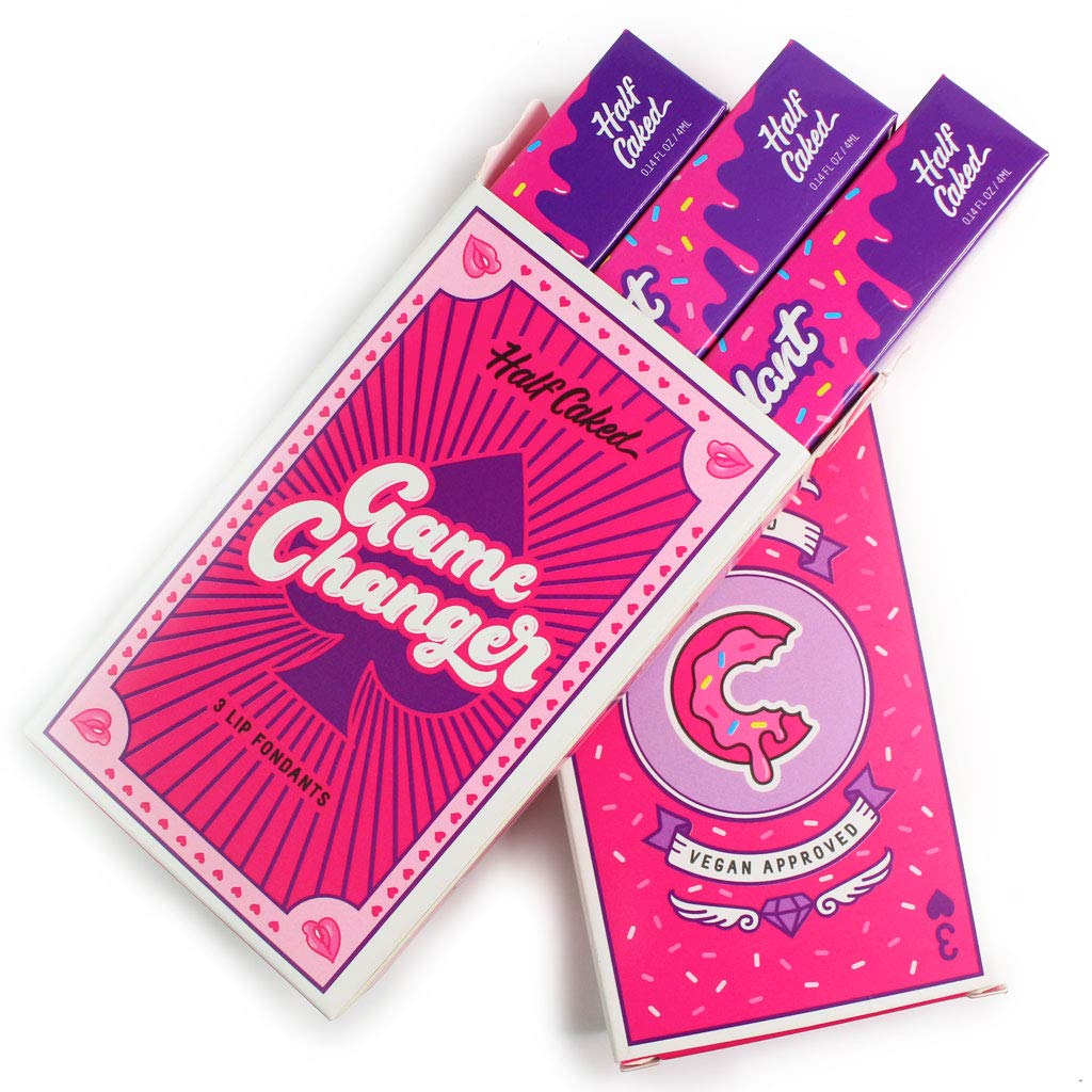 Half Caked Lip Fondant - Game Changer Trio in The Warms (Hotter Than Wasabi, Gummy Bear, Brownie Points)