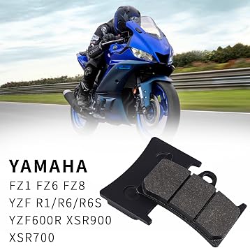 Front & Rear Brake Pads for Yamaha FZ1 FZ6 FZ8 YZF R1/R6/R6S/ R7 XSR900 XSR700 MT07 MT09
