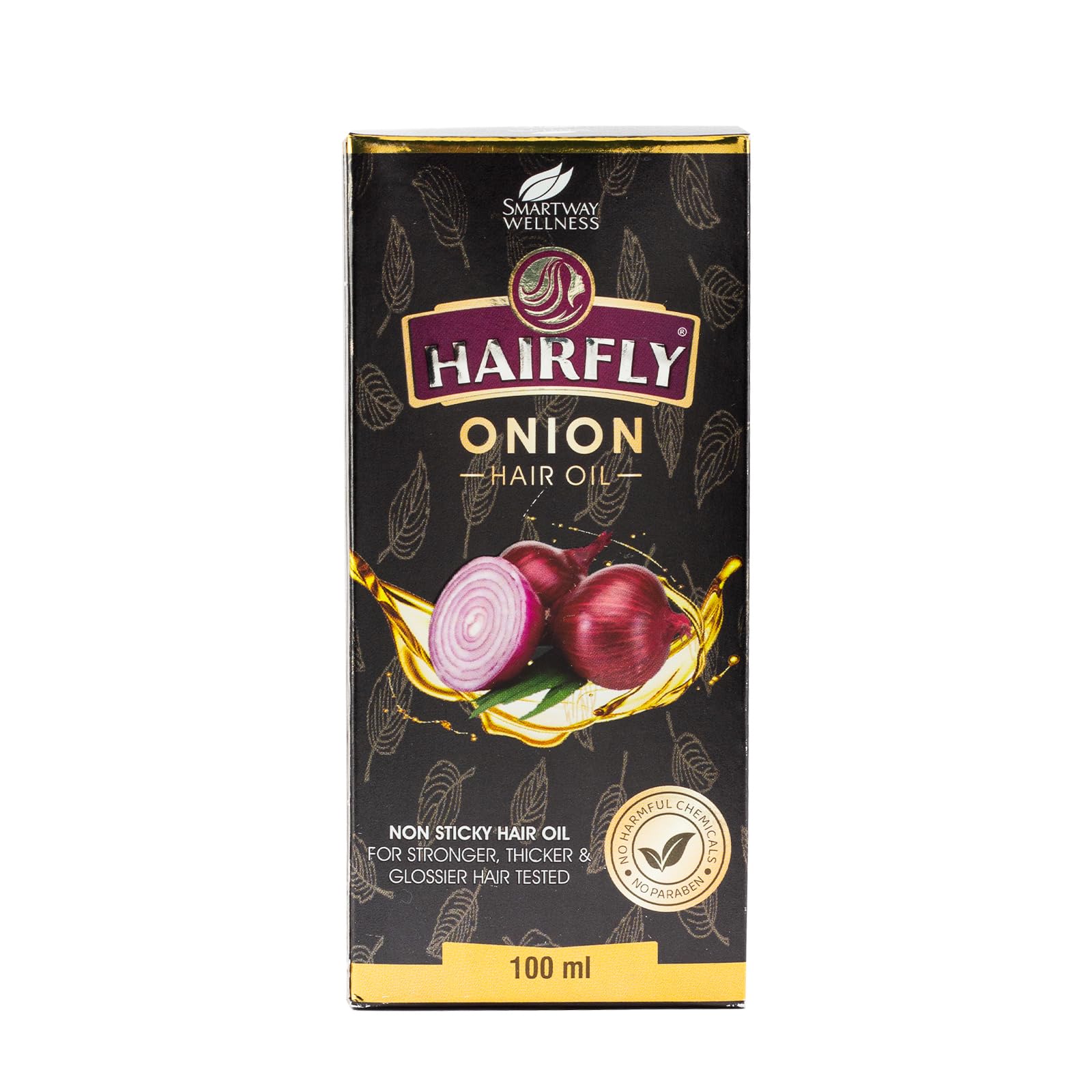Hairfly Onion Hair Oil - 100ml | Rejuvenating Blend with Onion Oil, Argan Oil, Olive Oil, Vitamin E | Light, Non-Sticky Formula for Strong, Shiny Hair-image-32