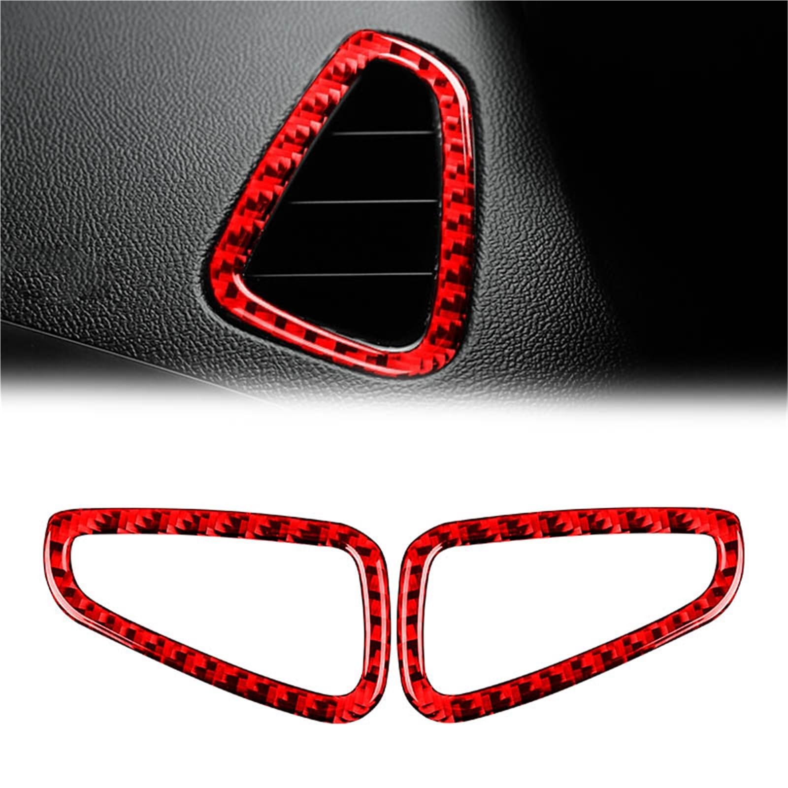 Interior Decoration for Chevrolet Camaro 2017-2022 Accessories Carbon Fiber Interior Car Instrument Air Vent Decorative Frame Cover Stickers