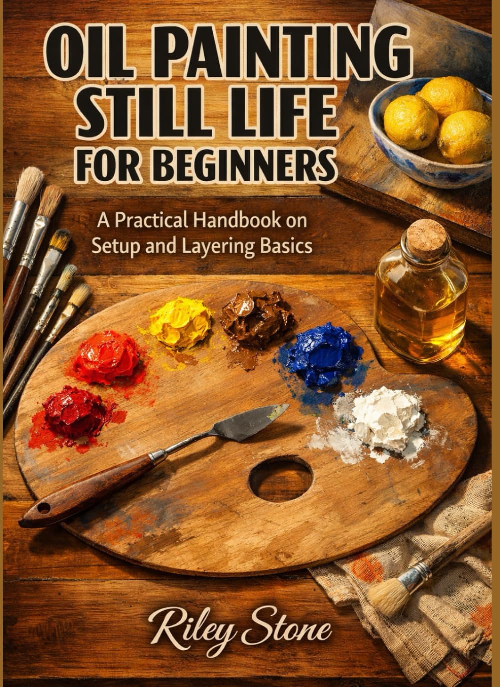 OIL PAINTING STILL LIFE FOR BEGINNERS: A Practical Handbook on Setup and Layering Basics