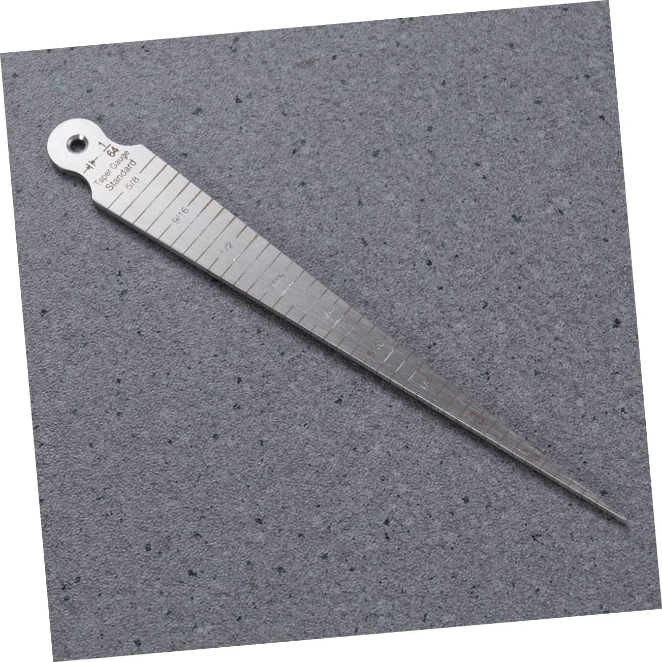 KICHOUSE 2pcs Gap Gauge Aperture Ruler Taper Ruler Pocket Tools Pipefitter Tools Metric Ruler Gap Gauge Tool Metal Gauge Measuring Tool Tapered Feeler Gauge Welder Measuring Tool Meter