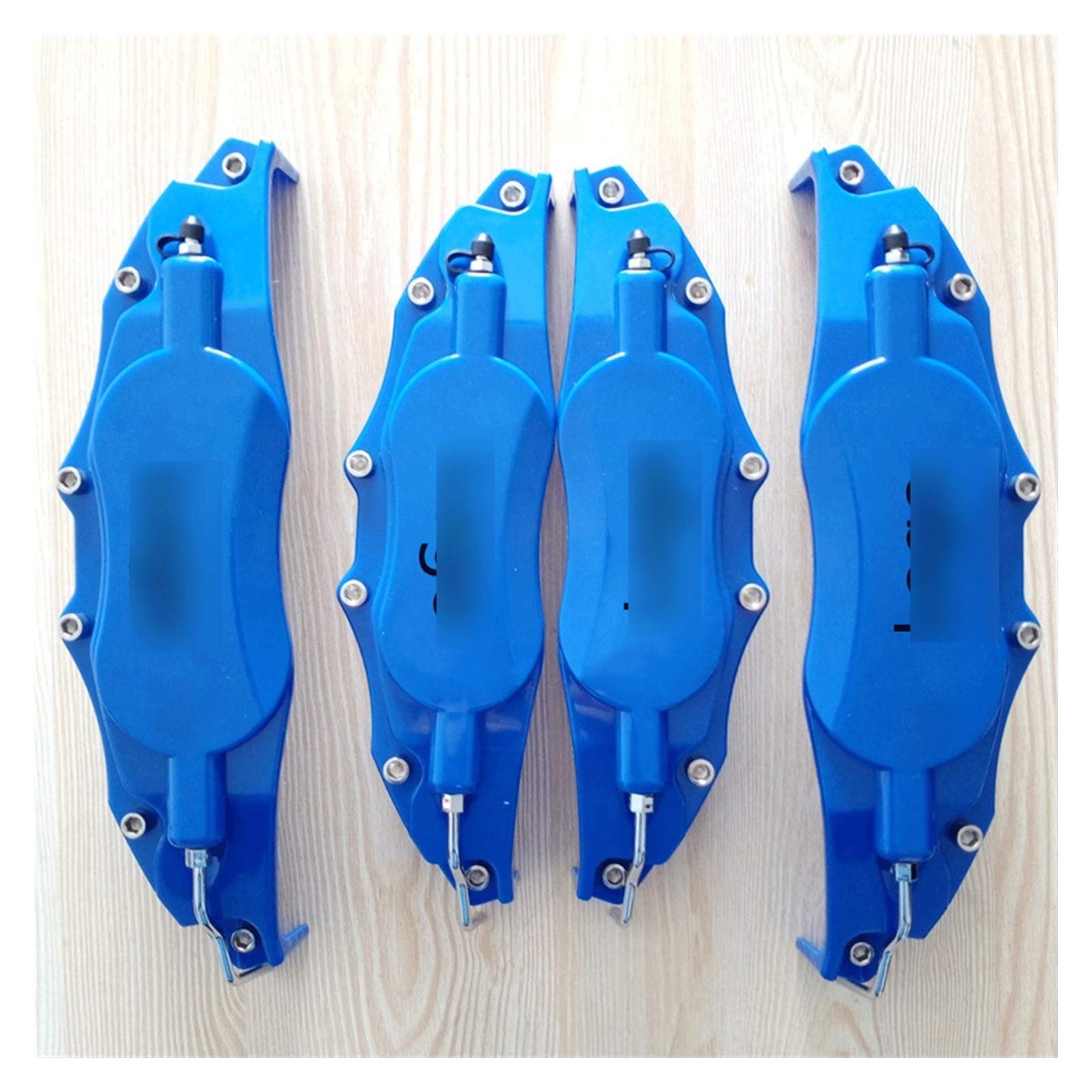 MKOIJN Caliper Covers Set 2 Or 4 Pcs ABS Plastic Brake Caliper Cover Sticker Car Styling Decoration for Front and Rear 29c+26cm Car Caliper Cover (Color Name : Blue, Size : 29cm and 26cm)