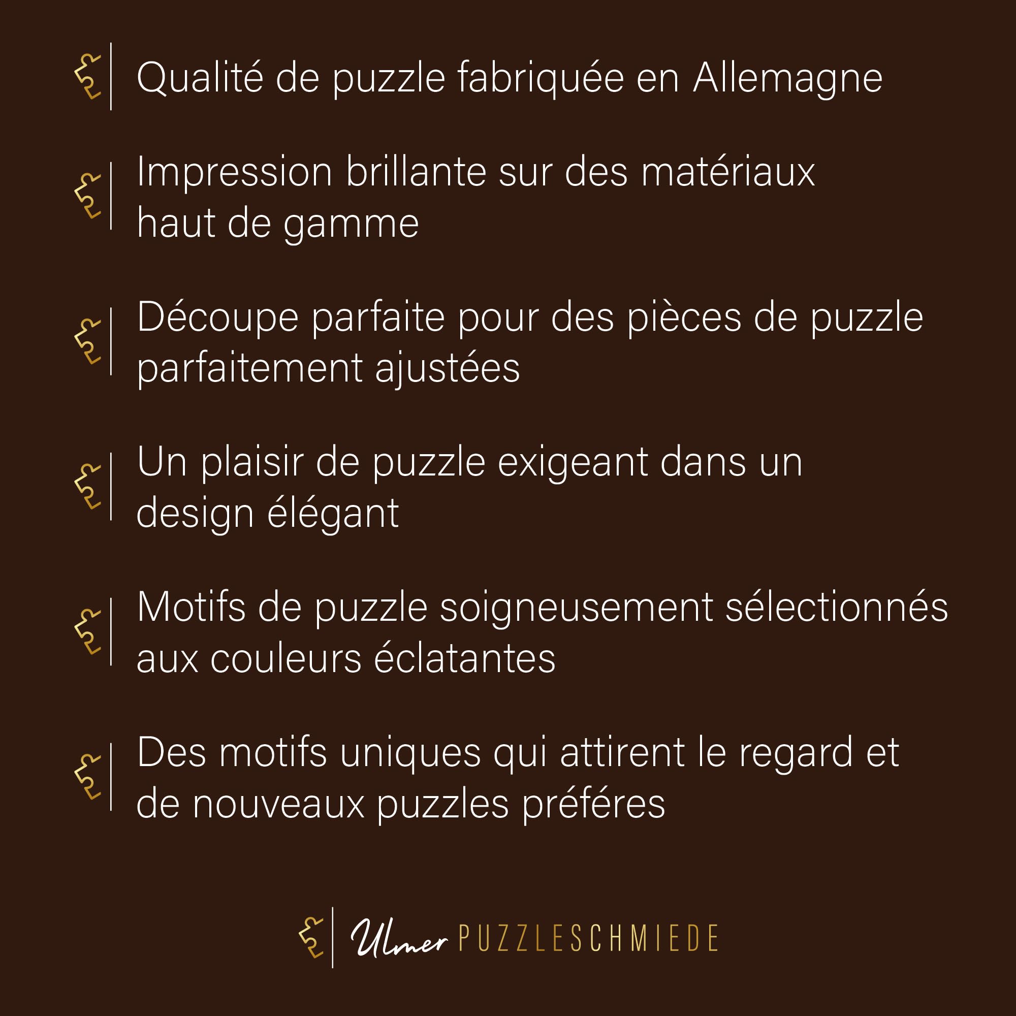 Ulmer Puzzleschmiede - Puzzle 2000 pièces « Arbre de vie mythique » - Motif de puzzle spirituel avec l’arbre de vie comme symbole de force, santé et immortalité