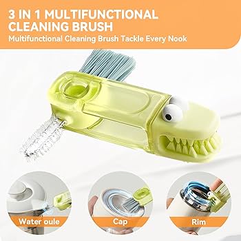 Rb CLEANSING 3個セット Amazon.com: 3 in 1 Cup Lid Gap Cleaning Brush Set, Multifunctional