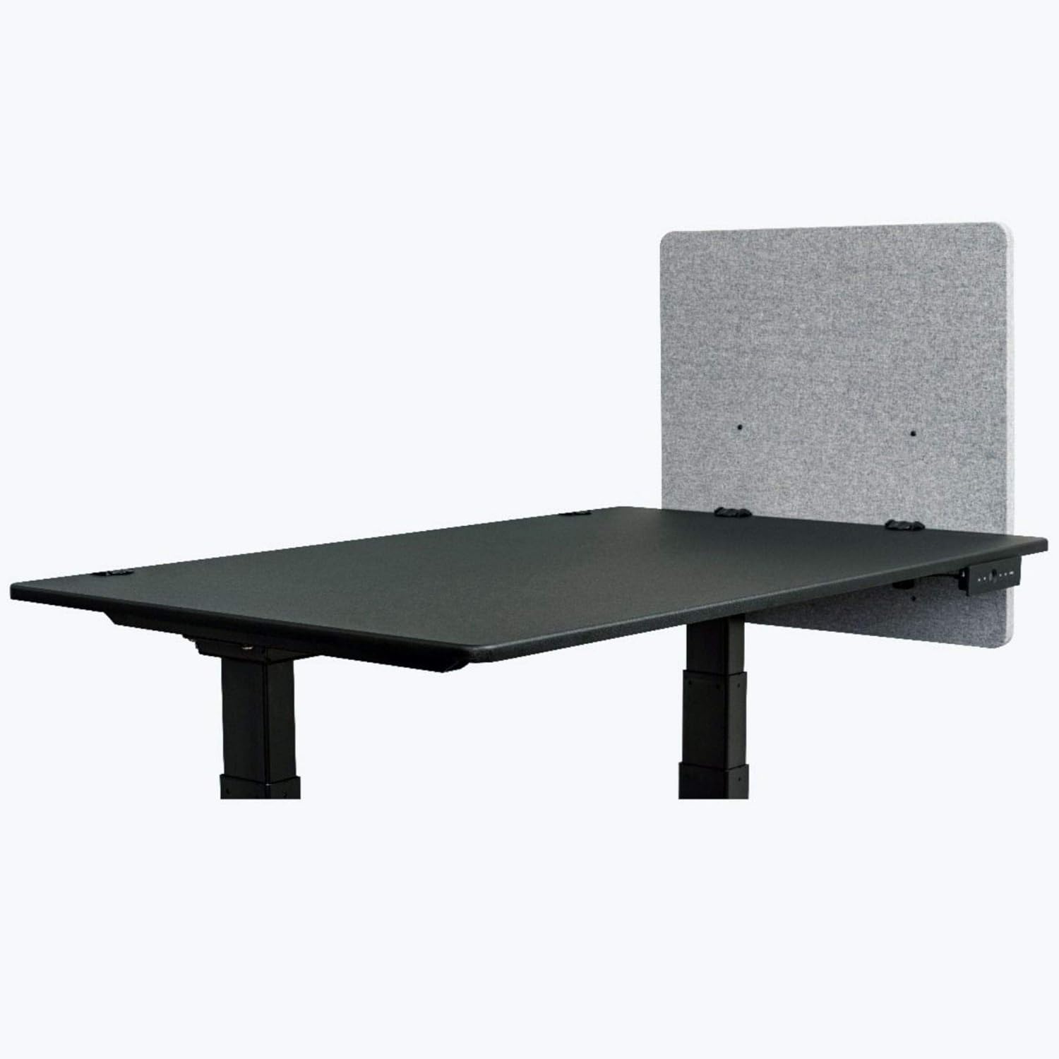 LUXOR RCLM2424MG Reclaim 24W x 24H Desktop Privacy Panel - Misty Gray