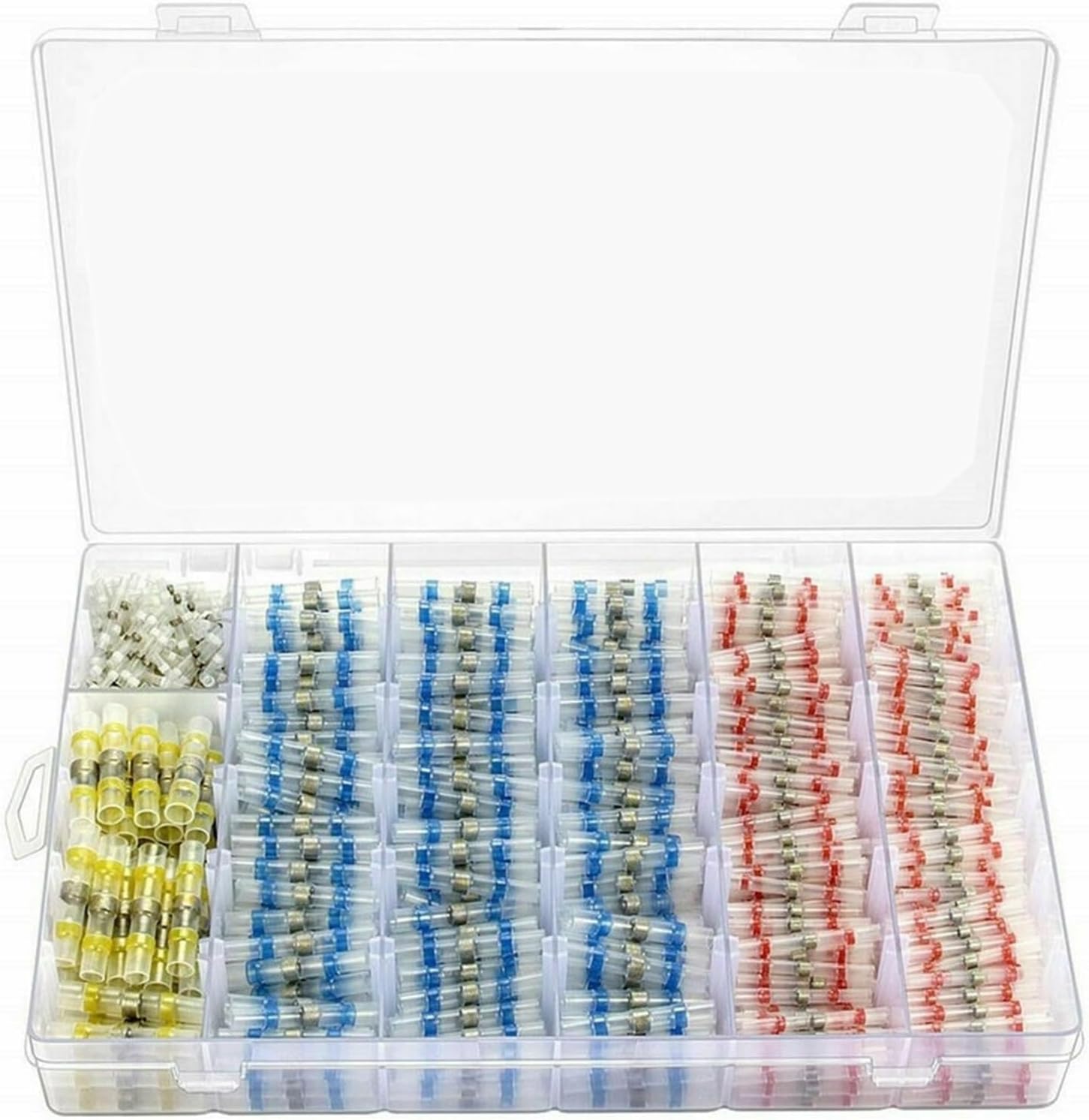 Solder Seal Wire Connectors 50/300/800PCS Solder Tube Set Wiring Terminals(300PCs)