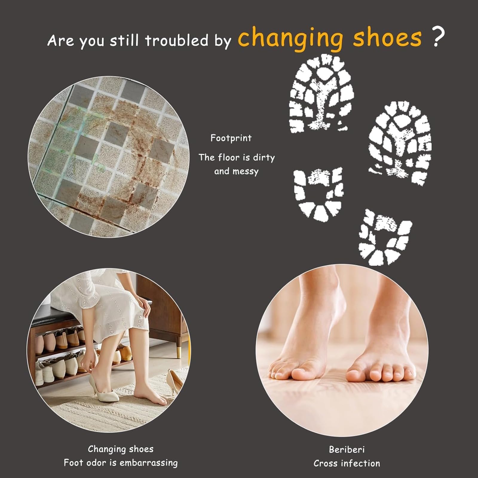 Máquina automática de limpieza de suela de zapatos, lavadora inteligente de botas y zapatos con sensor de inducción y almohadilla súper absorbente, eficiente removedor de suciedad de barro para la