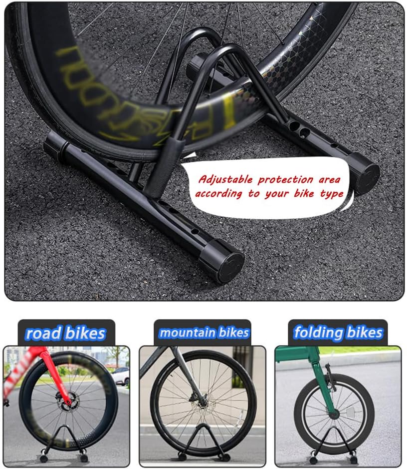 Adjustable Bicycle Floor Stand for Cannondale CAAD13 (2019-2025), Secure Vertical Parking Space-Saving Bike Parking Rack Home Garage