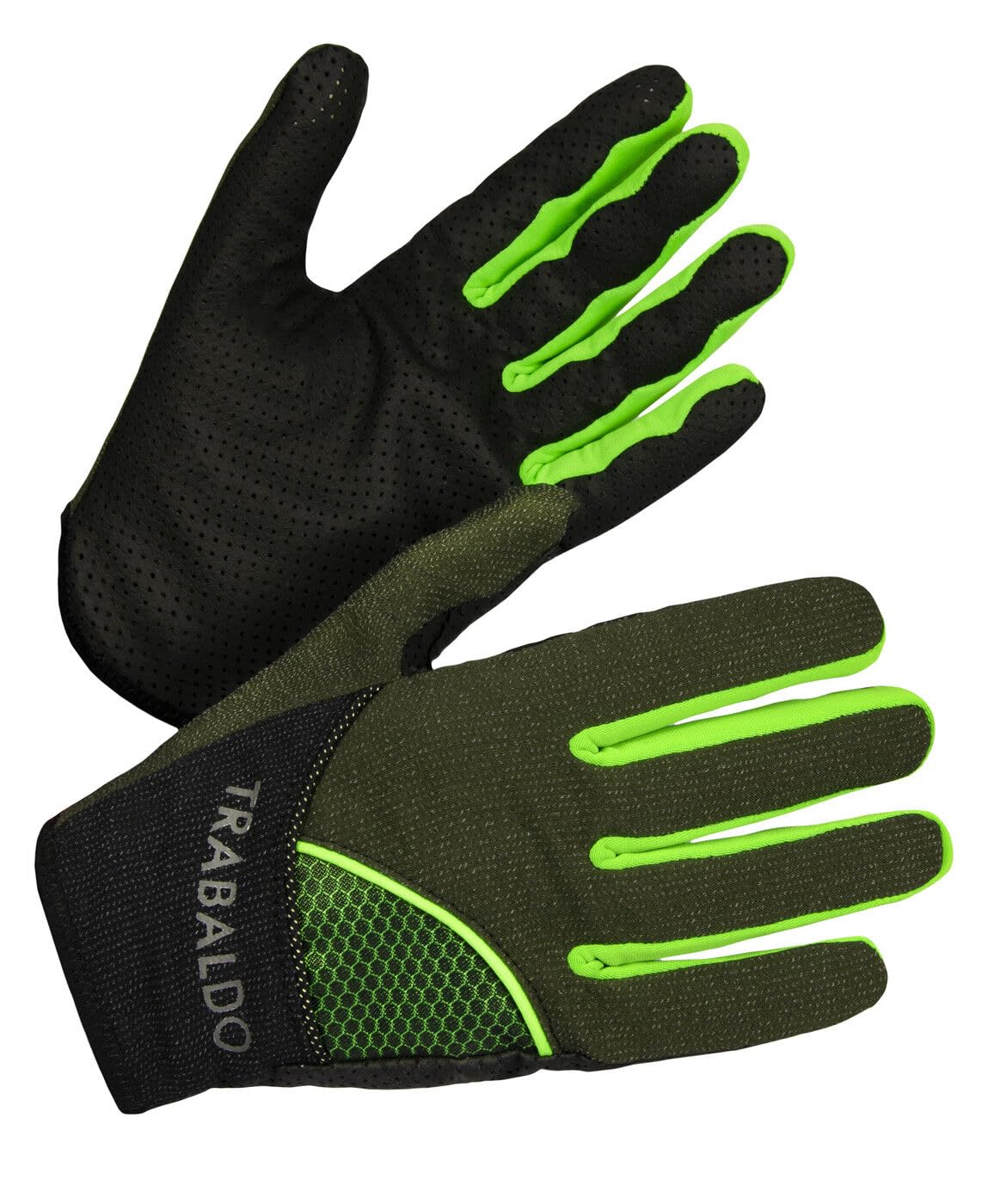Trabaldo Guanti da Caccia GLADIUS, Verde, Unisex Adulti, Anti-snagging, Traspiranti, Guanto da Caccia