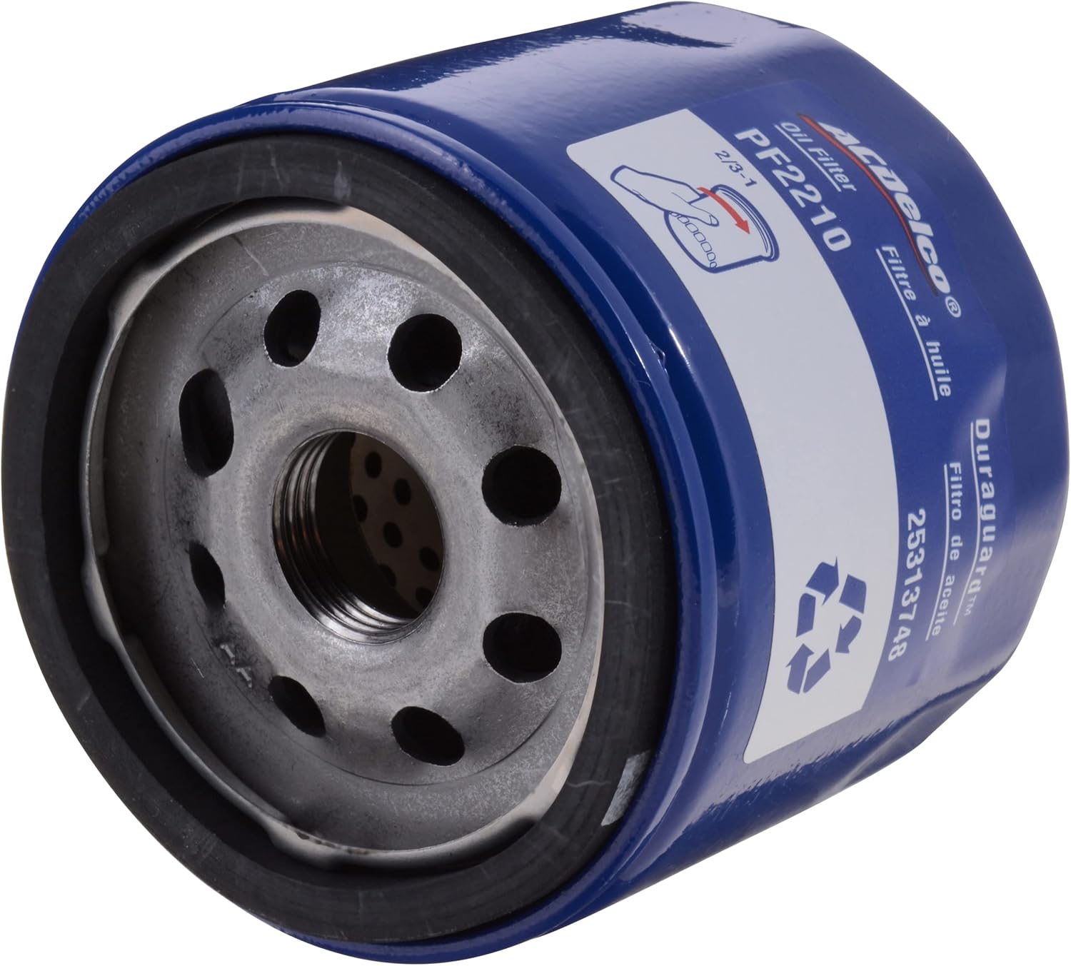 ACDelco GM Original Equipment PF2210 Engine Oil Filter (Pack of 2)