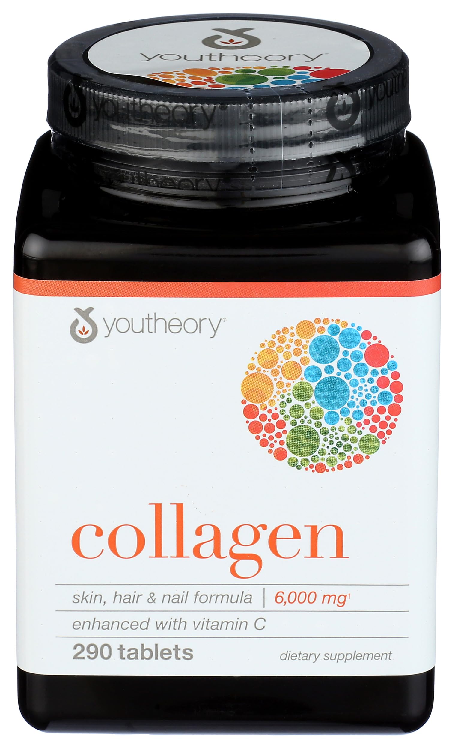 YoutheoryCollagen Advanced Formula 1 2 3 290 Tablets 290 Count None