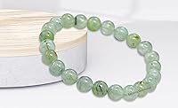 Vista 55 de Amazing Gemstone Pulsera de cristal para mujeres y hombres, pulsera de cristal curativo de protección, pulsera elástica con cuentas de piedras
