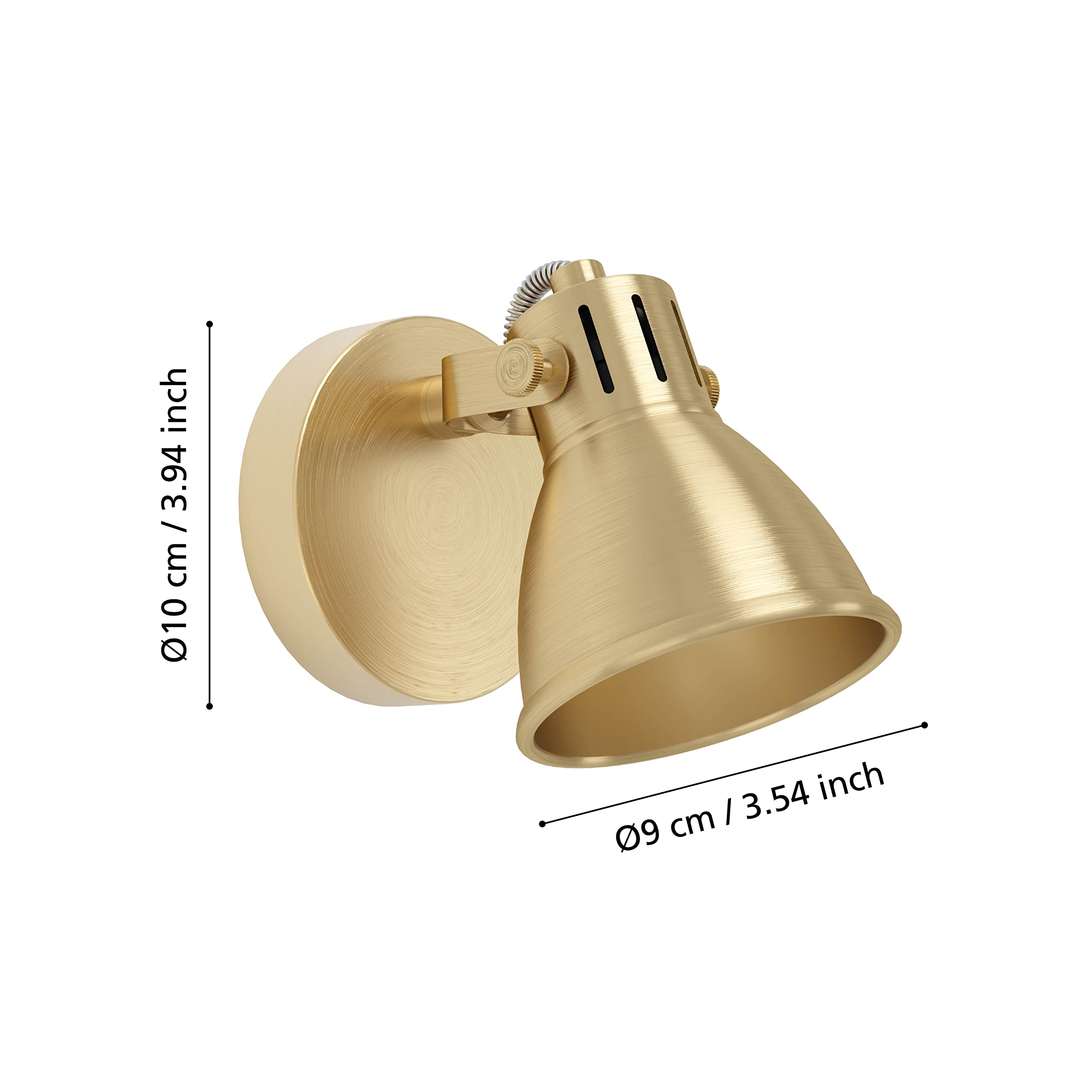 Eglo LED wall Light Seras, Indoor lamp with Adjustable spot - Image 3