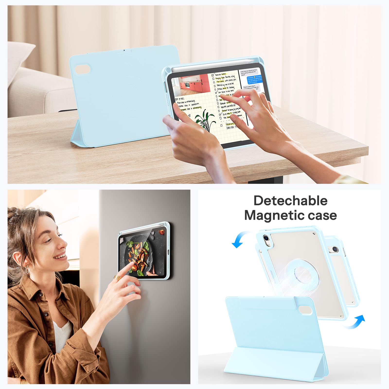 Amazon.com: SPARIN Case for iPad mini 7 A17 Pro 2024/iPad Mini 6