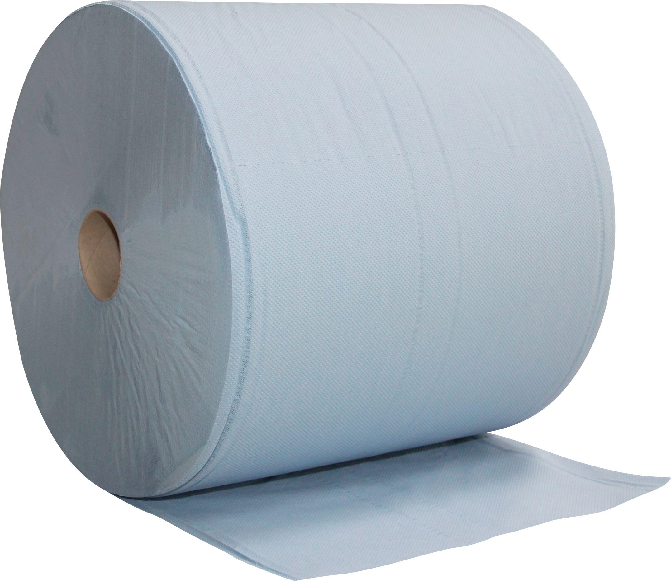 Putztücher Rolle Cartechnic Putzrolle Blau 3-lagig – 1000 Abrisse, Perforiert, 37x34 Cm, Für Werkstatt & Haushalt Werkstatt Papierrolle