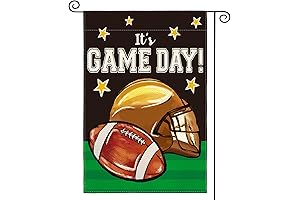 It's Game Day: Super Bowl Garden Flag with Unique Designs