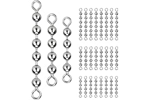 CDIYTOOL Fishing Bead Chain Swivels: Durable, Versatile, and Reliable