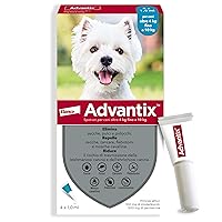 Advantix® Spot-on antiparassitario per Cani da 4 Kg fino a 10 Kg