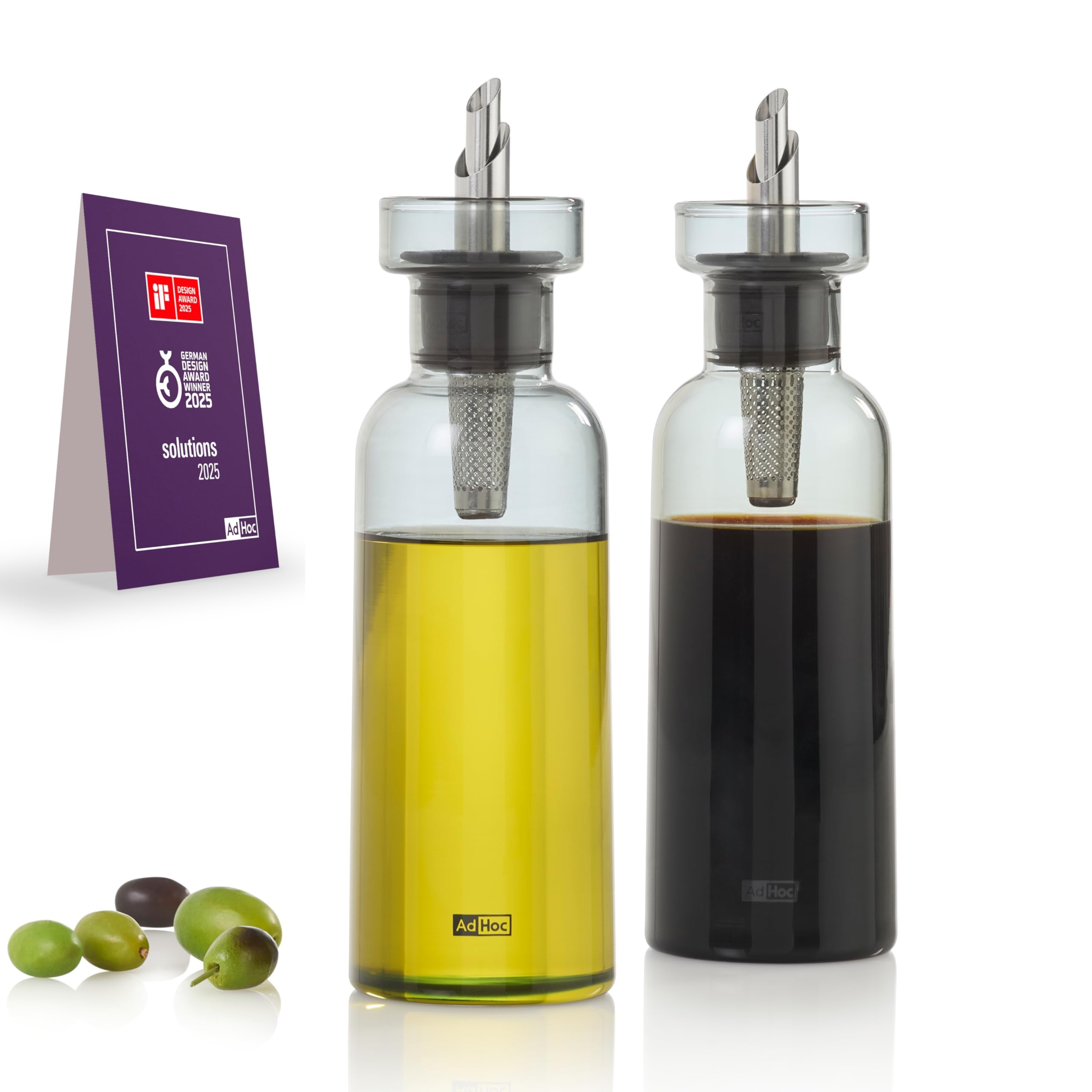 Amazon.com: AdHoc AromaPour Oil & Vinegar Dispenser - Reusable, No