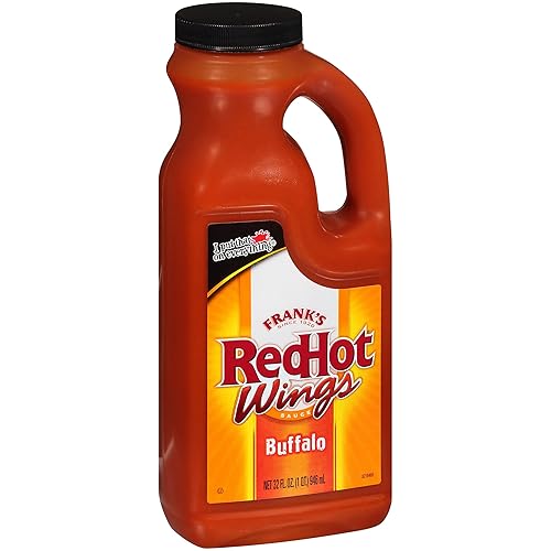 Miniatura 9 de Frank's RedHot Buffalo Wings Salsa picante, 23 onzas líquidas (paquete de 6)