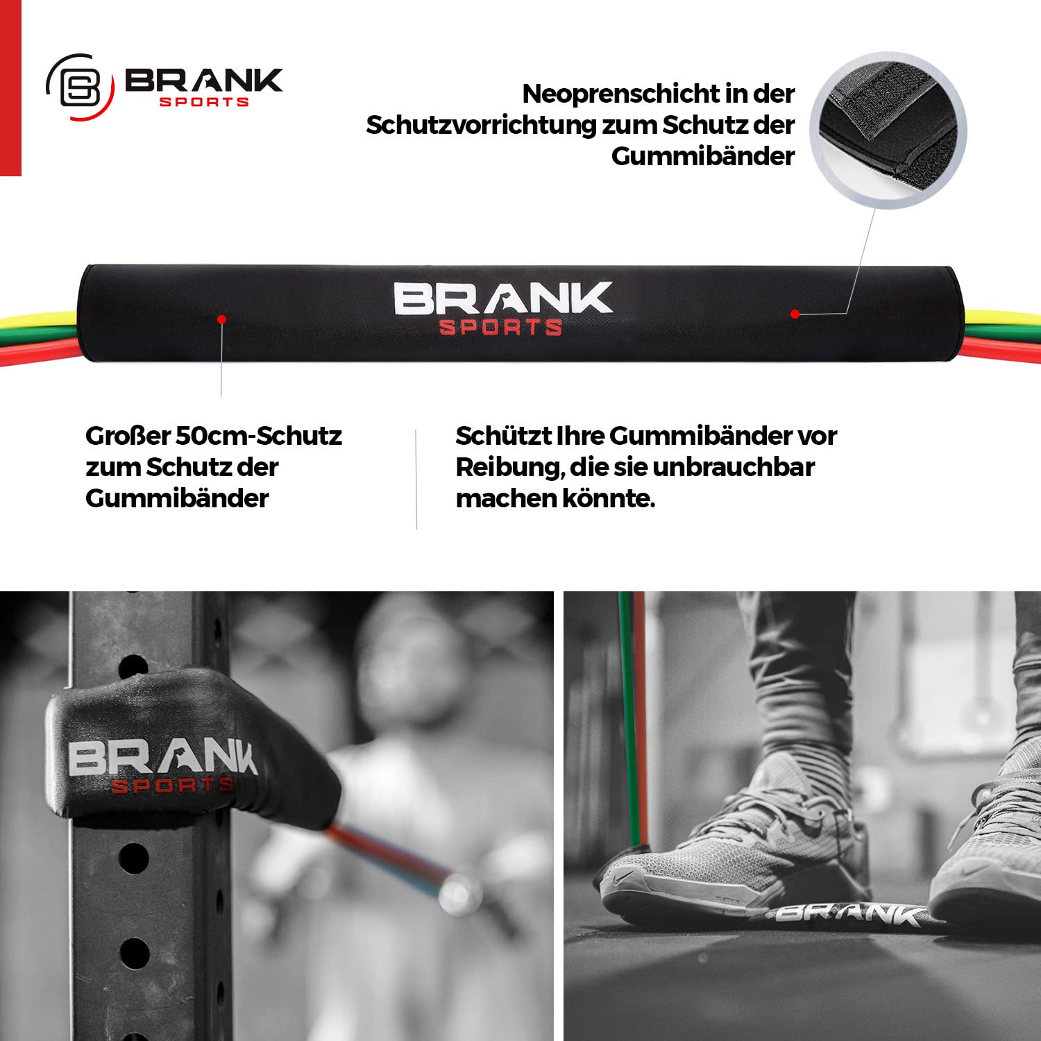 Widerstandsbänder- Fitnessbänder Ultimativer Muskelaufbau - Resistance Bands Mit Hochwertige Materialien - Gummiband Sport - Kraftraining - Fitness Band Gratis Trainingsguide