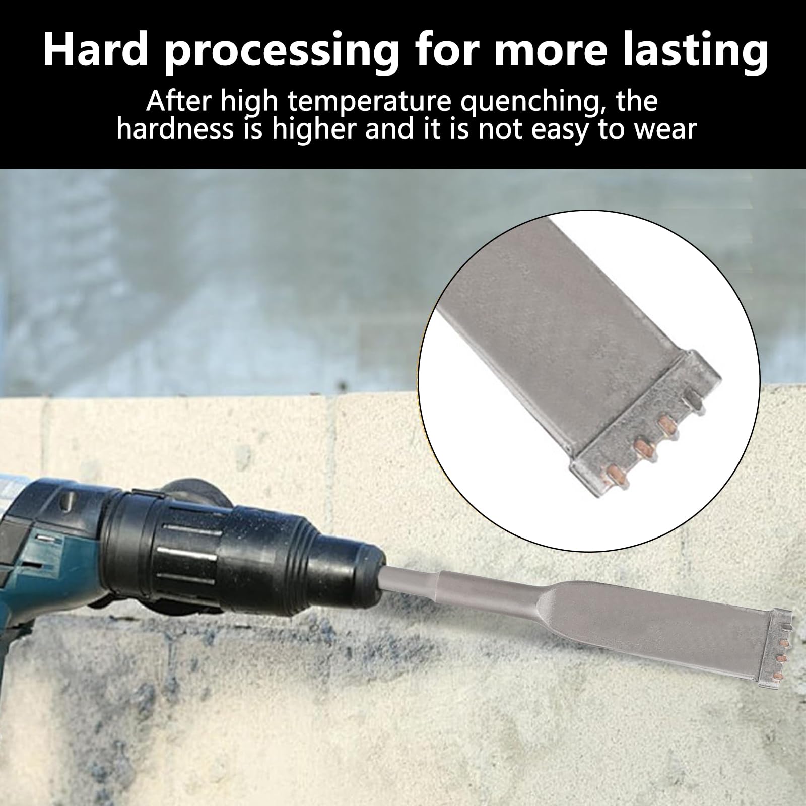 Oiieco SDS Plus Brick Removal/Masonry Chisel 200 X 32mm - Image 4