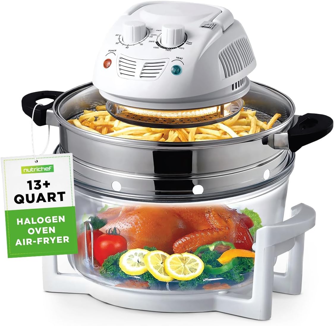 Azpkairfr48 Halogen Oven Air-Fryer/Infrared Convection Cooker