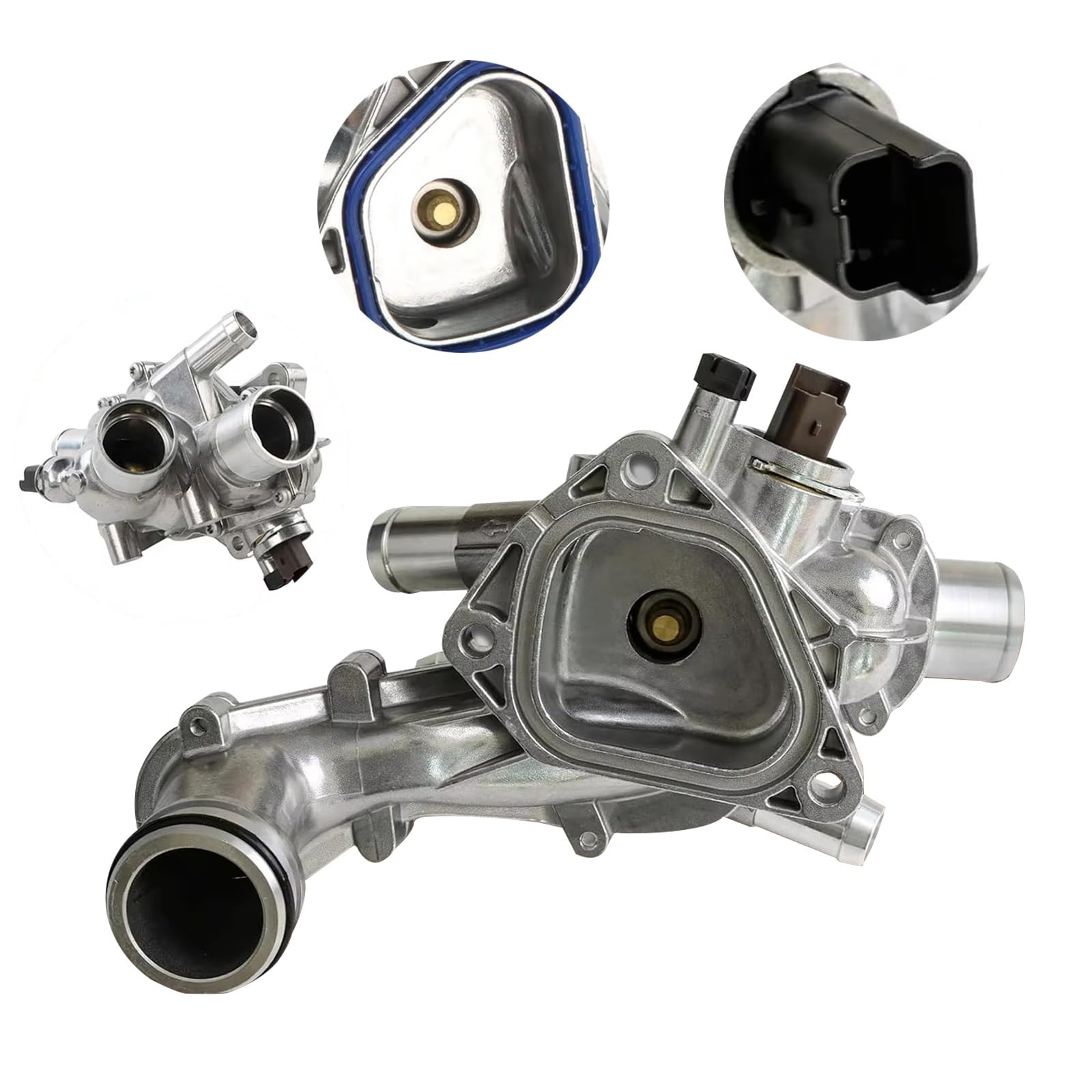 Obudowa termostatu płynu chłodzącego do Citroën C4 Picasso I (2007-2013), numer części 7136105J