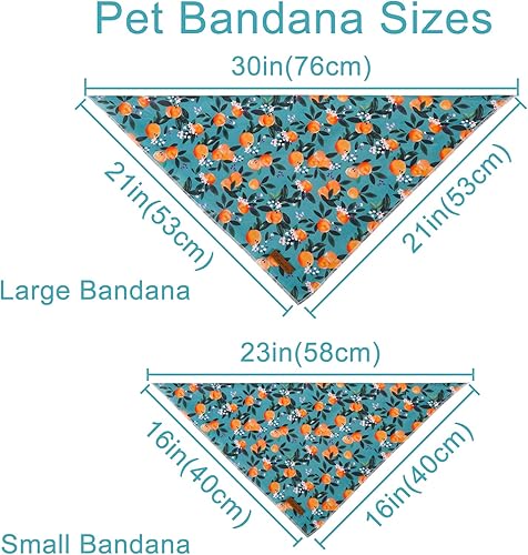 Vista 32 de Bandana de verano para perro, bandana hawaiana para perros medianos y grandes, lindo pañuelo rosa para cachorros, adorable bufanda triangular