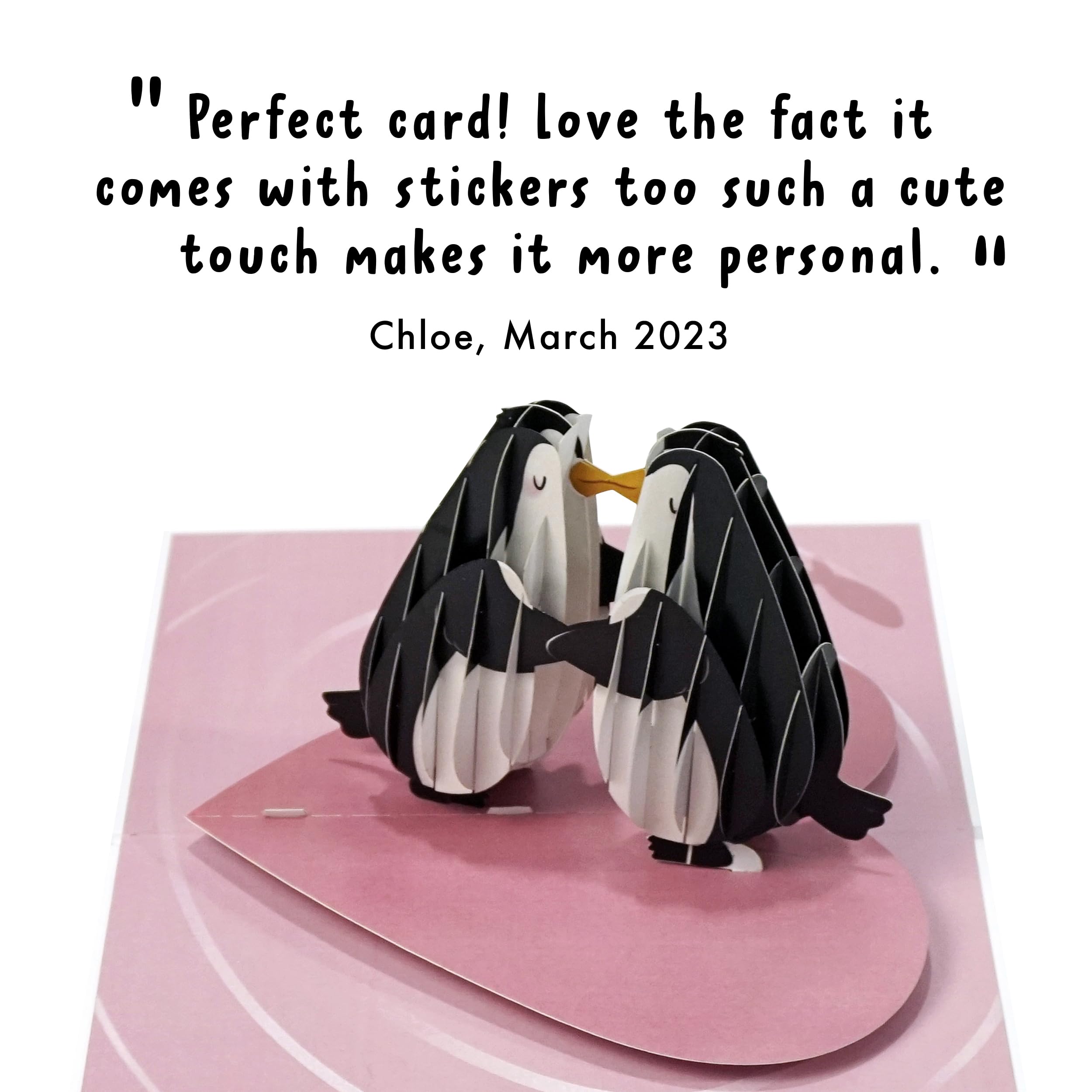 Central 23 Pingouin Carte Pop Up Anniversaire – Snow Happy I